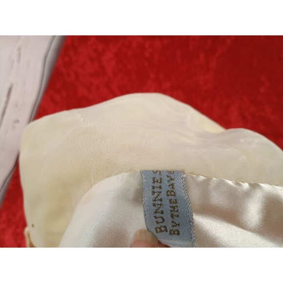 Bunnies By The Bay Bao‎ Bao Buddy Blanket Beige & Ivory Security Lovey - Picture 6 of 6